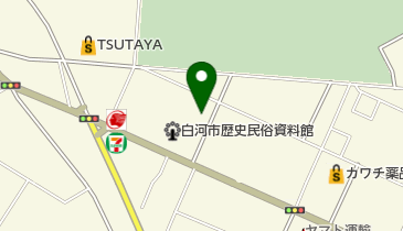 白河市役所 人材育成センターの地図画像