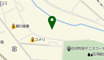 白河市役所 白寿園の地図画像