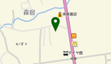 有限会社岡田商会の地図画像