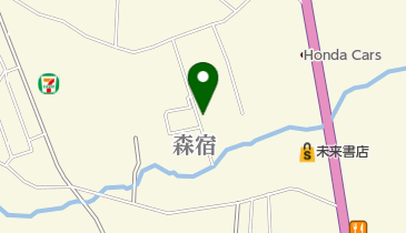 有限会社車田重機の地図画像
