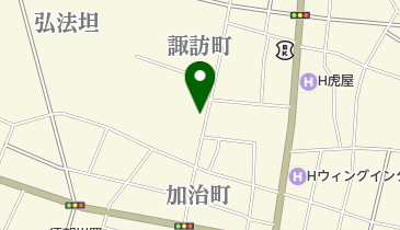 フシキカメラ店の地図画像