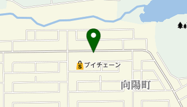 向陽町東集会所の地図画像