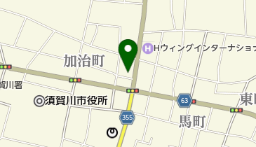 有限会社八木屋金物店の地図画像