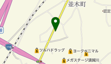 アザレ化粧品チューリップサロンの地図画像