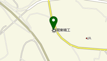 有限会社関東精工の地図画像
