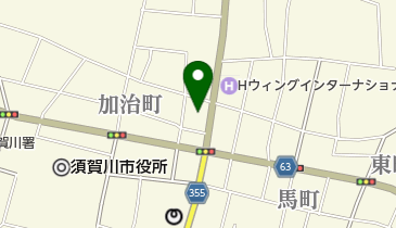 いちむら寝具店の地図画像