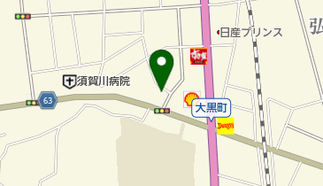 サンマート大黒町店平山ストアの地図画像