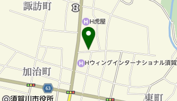 芳賀生花店の地図画像
