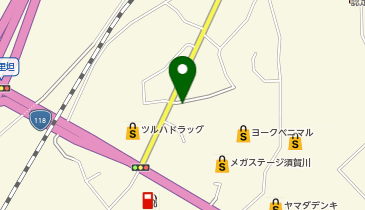 福島空港須賀川タクシーの地図画像