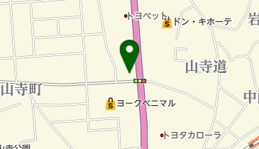 シノギ時計店の地図画像