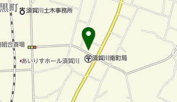 髪座美容室大町店の地図画像