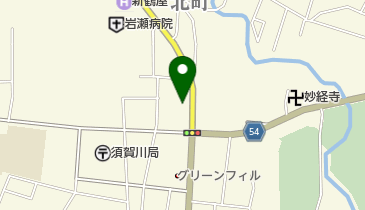 カシワバラ洋品店の地図画像