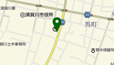 沢井理容店の地図画像