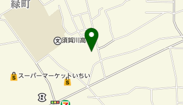 タナベ理容室の地図画像