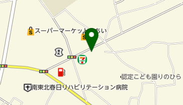 辰美食堂の地図画像