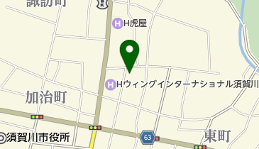 なかざわの地図画像