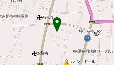 医療生協 デイサービスセンターすわの地図画像
