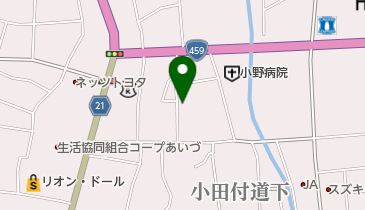 扇屋石油株式会社本店の地図画像