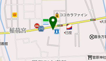 おのづかデンキの地図画像