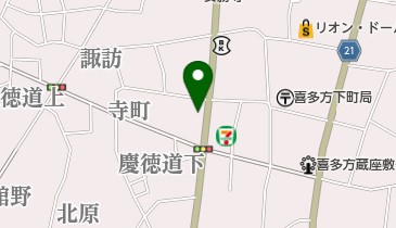 鵜川商店の地図画像