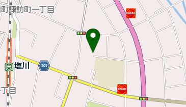 ケーユーストアの地図画像