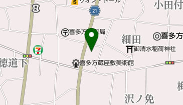 いしだ建材店の地図画像