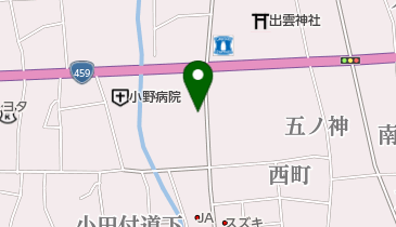 白陽舎クリーニングの地図画像