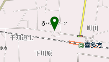星クリーニング店の地図画像