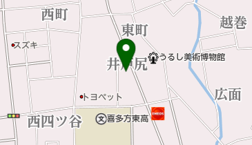 喜多方小売酒販組合の地図画像