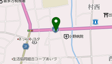 宇内徳治商店の地図画像