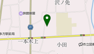 古川モータースの地図画像