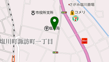 五十嵐文具店の地図画像