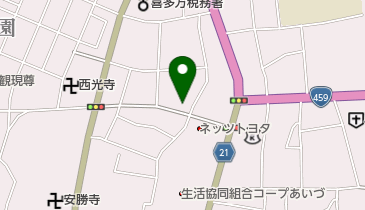 金田写真荘の地図画像