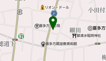 冠木薬店の地図画像