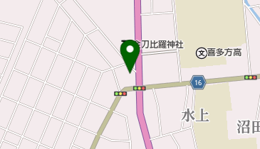 真壁肉店の地図画像