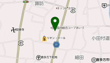 会津商工信用組合喜多方支店の地図画像