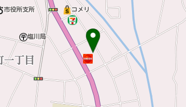 毎日民報塩川販売センターの地図画像