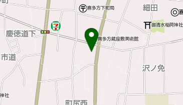 喜多方新聞販売センターの地図画像