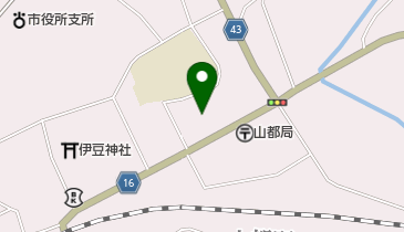 山都ショッピングセンターの地図画像