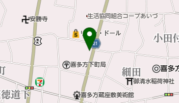 有限会社みつい生花店の地図画像
