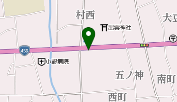 星青果店の地図画像