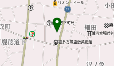 猪俣食品店の地図画像