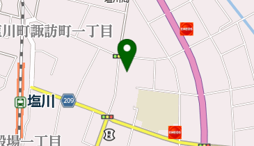 もりた犬猫医院の地図画像