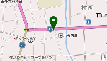 サトウ美容室の地図画像