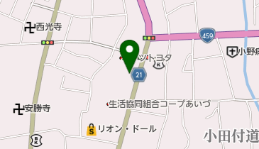 福地不動産の地図画像
