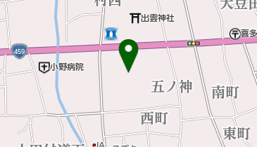 松本屋文房具店 コープひがし店の地図画像