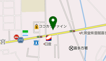 メガネの愛眼堂喜多方店の地図画像
