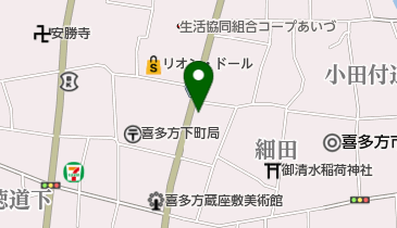 メガネのSATOの地図画像