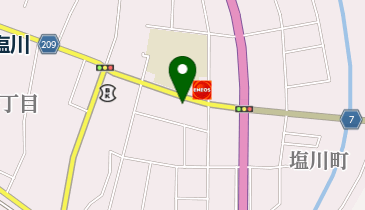 オザワ理容所の地図画像