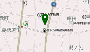 髪切蔵バーバー(BarBar)の地図画像